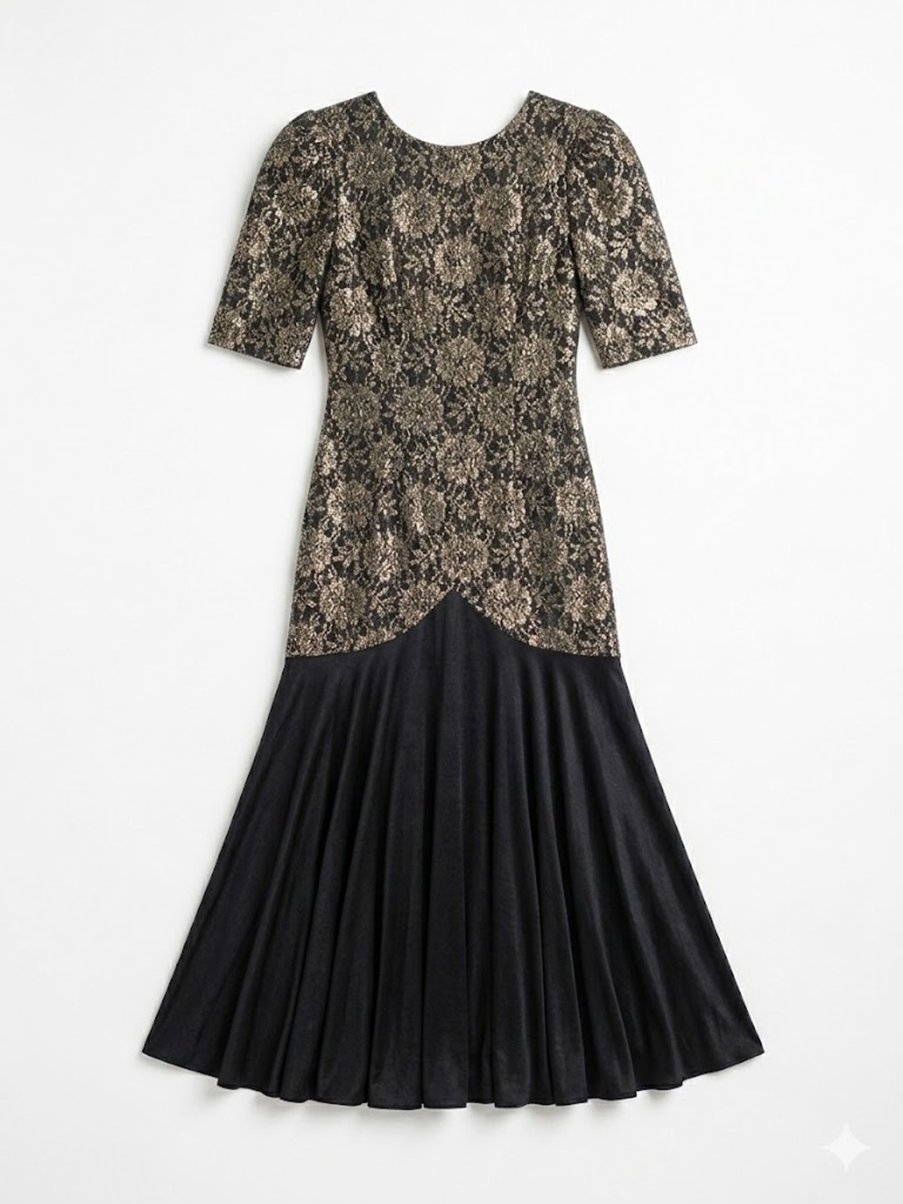 ✨ GO GOLD OR GO HOME: THE ULTIMATE VINTAGE GLAM COCKTAIL DRESS SHOWSTOPPER ✨